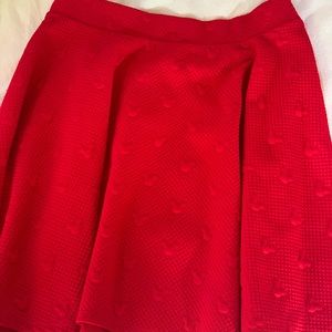 Lauren Conrad Disney Mickey Quilted Skater Skirt-M